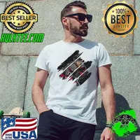 American professional ice hockey defenseman tony deangelo stripes T-Shirt