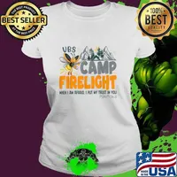Camp Firelight VBS 2024 Vacation Bible School Christian Camp Mountain Bee T-Shirt