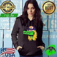 Conservativeant Wearing Gary Lee Gator Hoodie