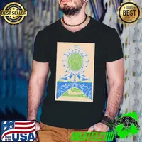 Courtneymelba July 27 2024 Nelsonville Music Festival Poster Guys V Neck