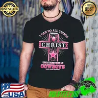 Dallas Cowboys Breast Cancer Awareness I Can Do All Things Through Christ Who Strengthens Me Guys V Neck