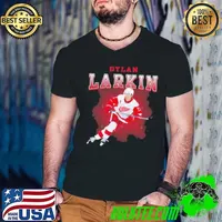 Dylan Larkin American ice hockey forward Detroit Red Wings Guys V Neck
