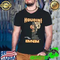 Houdini Eminem Guess Who’s Back And For My Last Trick Guys V Neck