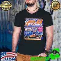 Joey Logano Checkered Flag First At Atlanta Winner Of The Nascar Guys V Neck