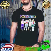 Minnesota Sports Teams Tarkenton Puckett Garnett And Koivu Signatures Shirt
