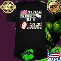 My Flag My Country But Not My President Election 2024 Unisex