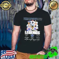 NFL Dallas Cowboys American Football Team Legends Signatures shirt