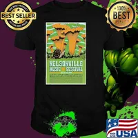 Nelsonville Music Festival Jul 26-28 2024 Nelsonville OH Poster Unisex
