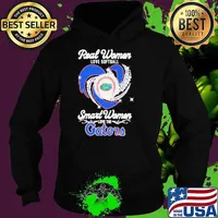Real Women Love Baseball Smart Women Love The Florida Gators Baseball Diamonds Hoodie