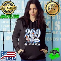 Shohei Ohtani Royal Los Angeles Dodgers 200th Career Home Run Signature Hoodie