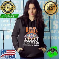 The Bears Chicago Bronko Nagurski Gale Sayers Dick Butkus Mike Ditka Walter Payton Signature Thank You For The Memories Hoodie