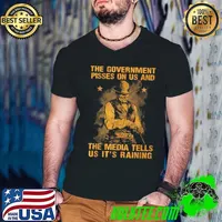 The Government Pisses On Us And The Media Tell Us It's Raining Guys V Neck