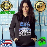 The Indianapolis Colts Abbey Road Thank You For The Memories Signatures Hoodie