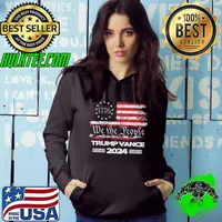 Trump Vance 2024 Us Flag We The People Republican President T-Shirt
