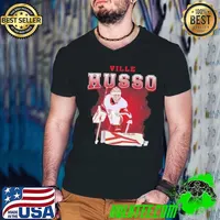 Ville Husso Finnish ice hockey goaltender Detroit Red Wings Guys V Neck
