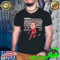 Andrei Svechnikov Russian professional ice hockey winger Carolina Cartoon Guys V Neck