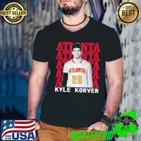 Atlanta Hawks Kyle Korver 26 American former professional basketball Guys V Neck