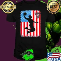 Basketball 2024 USA Patriotic Sports Lover American Unisex