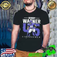 Bobby Wagner an American football linebacker Los Angeles R Poster T-Shirt