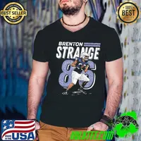 Brenton Strange American football tight end College Dash T-Shirt