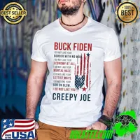 Buck fiden son on blow do not like you creepy joe usa flag vote 2024 Guys V Neck