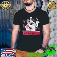 Carlos Correa Byron Buxton & Royce Lewis Raketober Signature Football T-Shirt