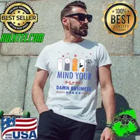 Harris Walz Mind Your Own Damn Business Harris Waltz 2024 Paws Cats Stars Unisex