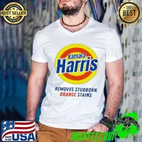 Kamala 2024 Harris Removes Stubborn Orange Stains Funny Vote Shirt