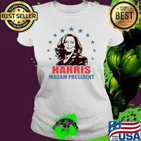 Kamala Harris Presidential Election Madam Harris President Shirt