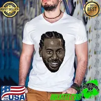 Kawhi Leonard Los Angeles C Smile an American professional basketball Guys V Neck