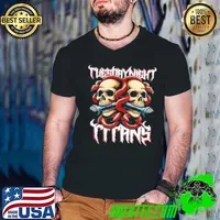 Skull Tuesday Night Titans Shirt