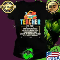 Teacher a professional multitasker entertain full of energetic apple Ladies tee