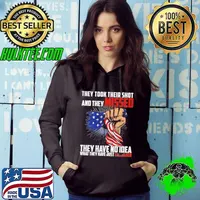 They tool their shot and they missed they have no idea what hand usa flag T-Shirt