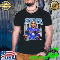 Zinedine Zidane French professional football manager Vintage Collage T-Shirt