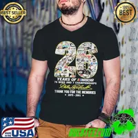 26 years of Nascar 76 wins and 7 championships Dale Earnhardt shirt