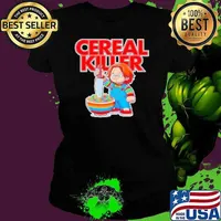 Chucky Cereal Killer Wanna Play Halloween Ladies tee