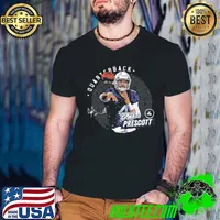 Dak Prescott Dallas Dots American professional football quarterback Guys V Neck