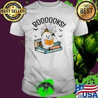 Halloween Boooooks Teacher Shirt