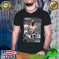 Michael Jordan American businessman Retro Bootleg Guys V Neck