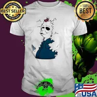 Michael Myers X Homer Simpson He'S Watching Shirt