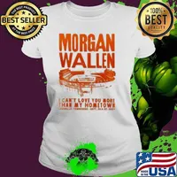 Morgan Wallen Live Knoxville Tennessee Volunteers Football 2024 Ladies tee