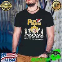 Original The Pirates 1882 2024 Walking Abbey Road Thank You For The Memories Signatures Shirt