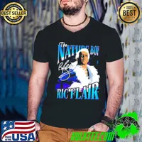 RIc Flair The Nature Boy Signature Guys V Neck