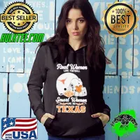 Real Women Love Football Smart Women Love The Texas Longhorns X Snoopy Hoodie