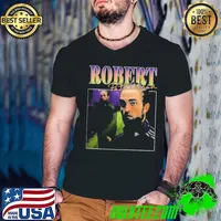 Robert Pattinson English actor big-budget and independent films Vintage Guys V Neck