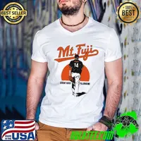 Shintaro Fujinami Mt. Fuji Japanese baseball pitcher Guys V Neck