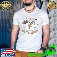 Tennessee Volunteers Ghost Tis The Season Spooky Football Halloween shirt