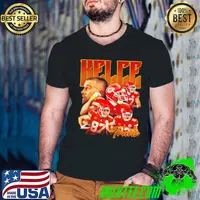 Travis Kelce American football Tight end Vintage Guys V Neck