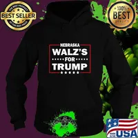 Trump Vance Walz's For Trump Nebraska Stars Election 2024 Hoodie
