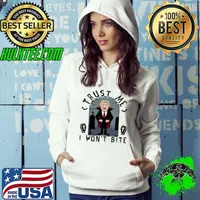 Vampire Trust Me I Won'T Bite Trump Halloween Hoodie